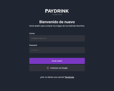 PayDrinkApp